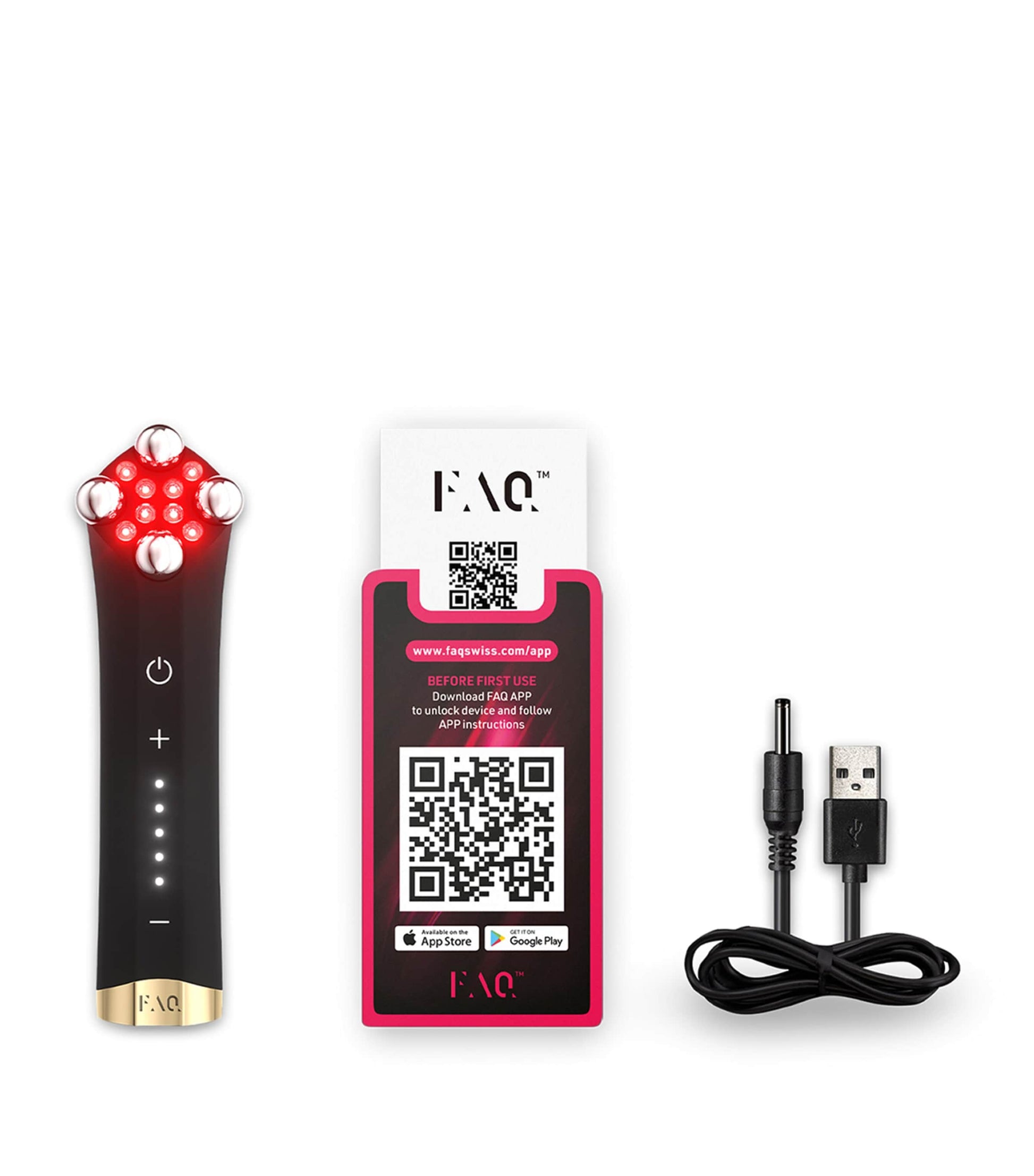 402 Dual Microcurrent Red LED Toning Device
