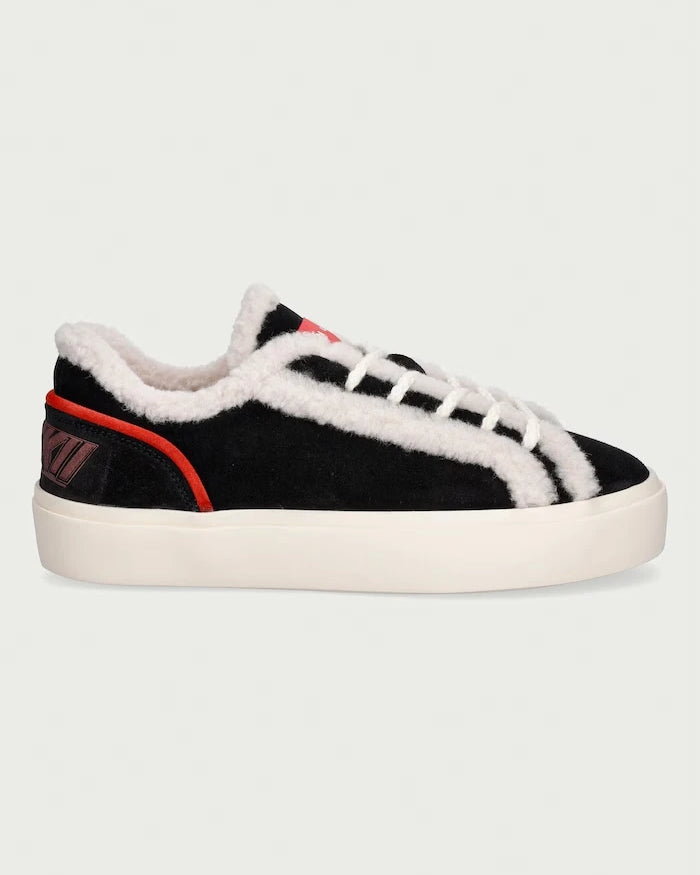 Inuikii Lila Shearling Lace Up Kadın Süet Sneaker