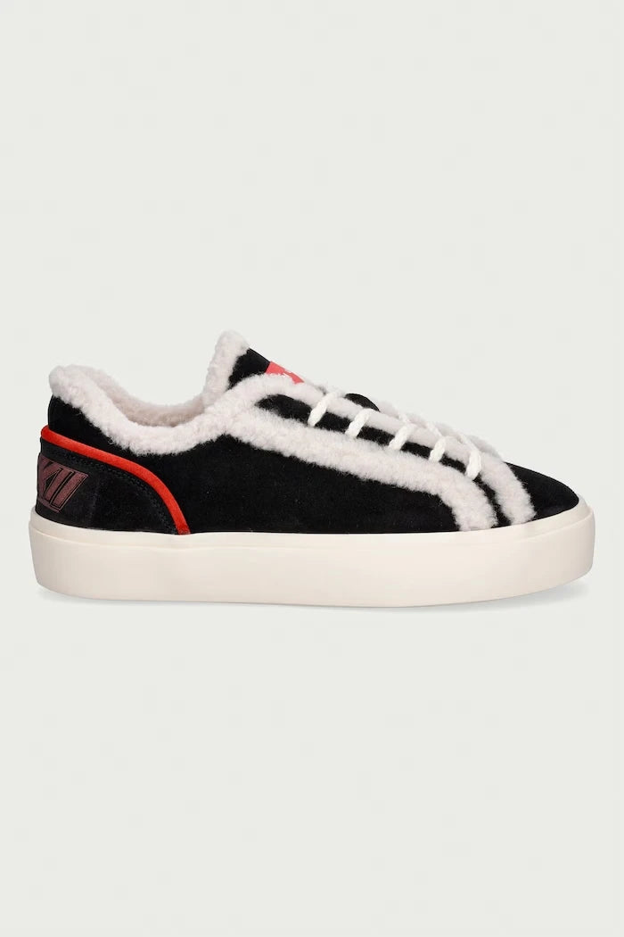 Inuikii Lila Shearling Lace Up Kadın Süet Sneaker