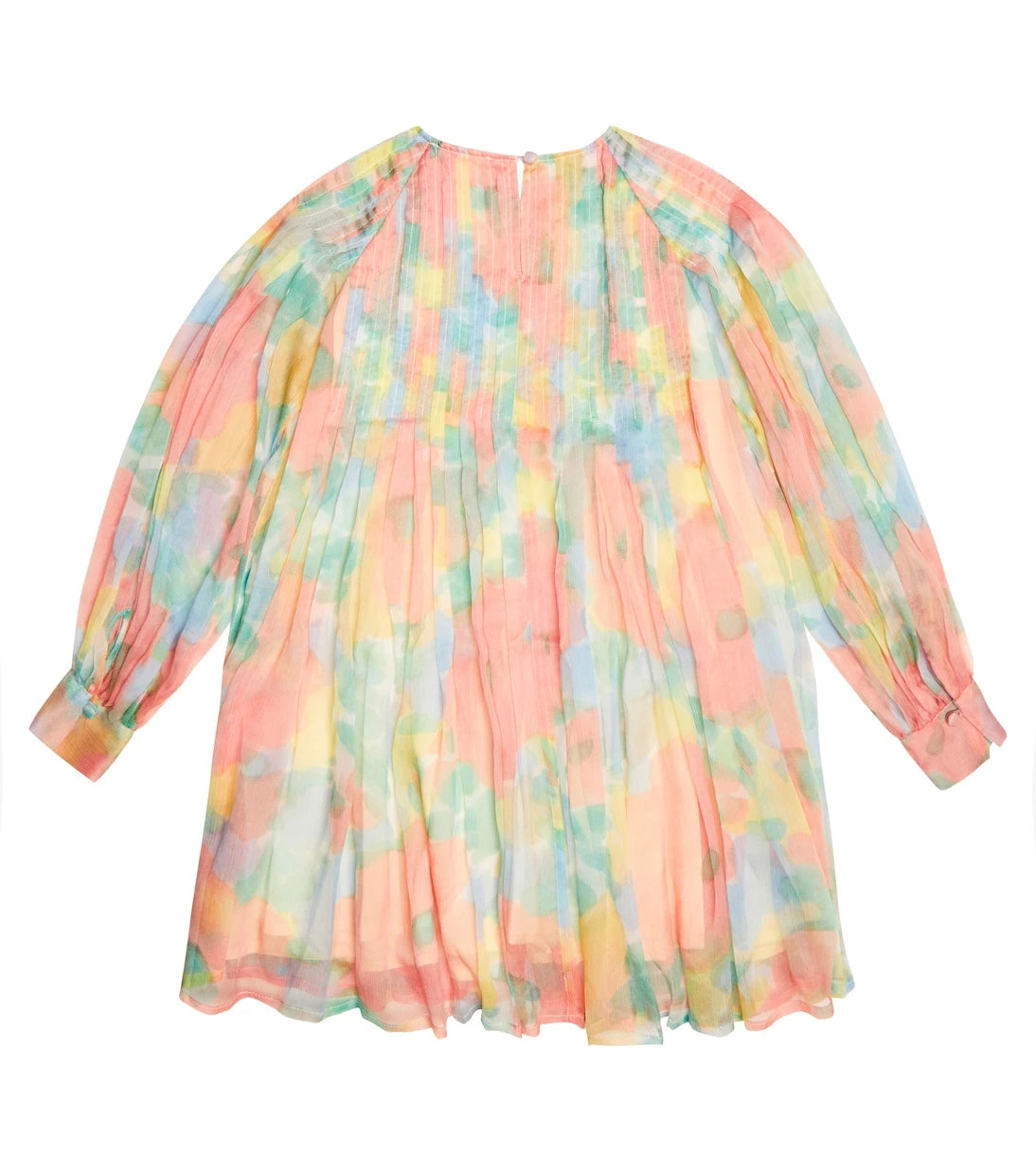 Stella McCartney Kids - Floral silk georgette dress