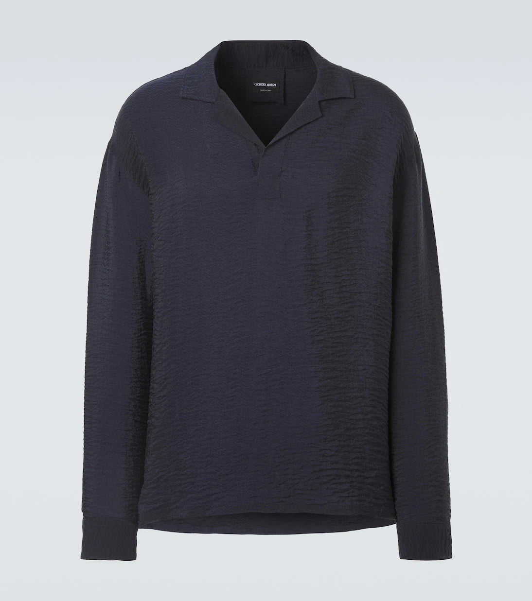 Giorgio Armani - Seersucker polo shirt