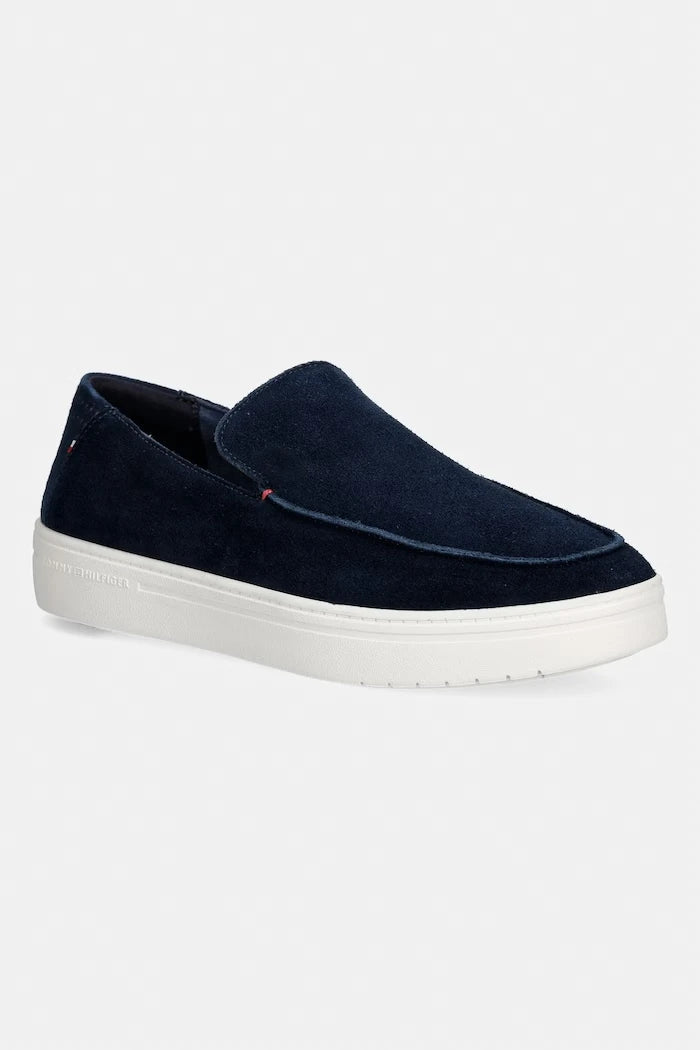 Tommy Hilfiger Erkek Süet Mokasen MODERN LIGHT SUEDE LOAFER
