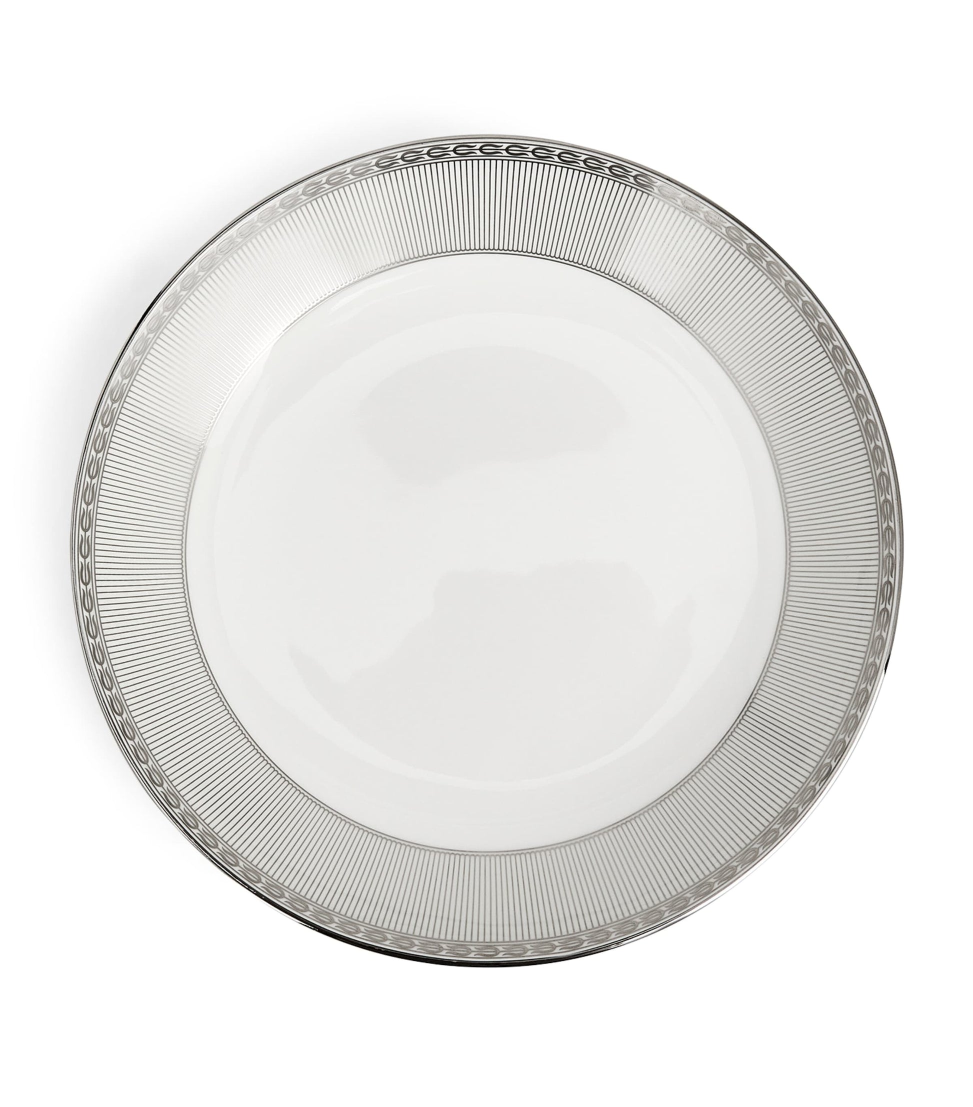 Silver Tonquin Deep Plate (22cm)