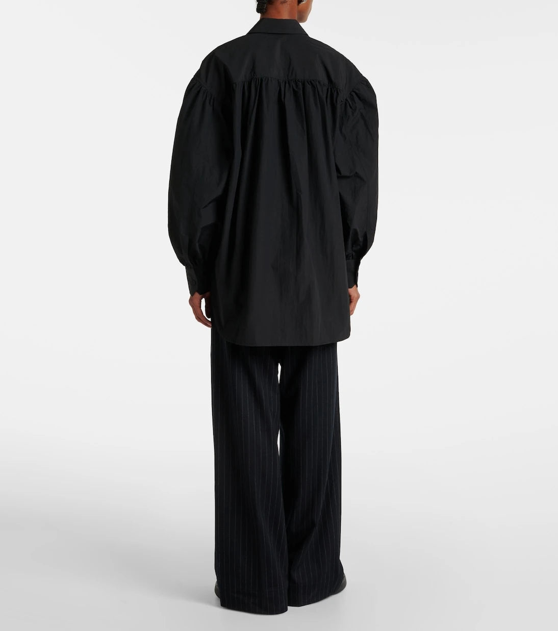 Plan C - Oversized crêpe shirt