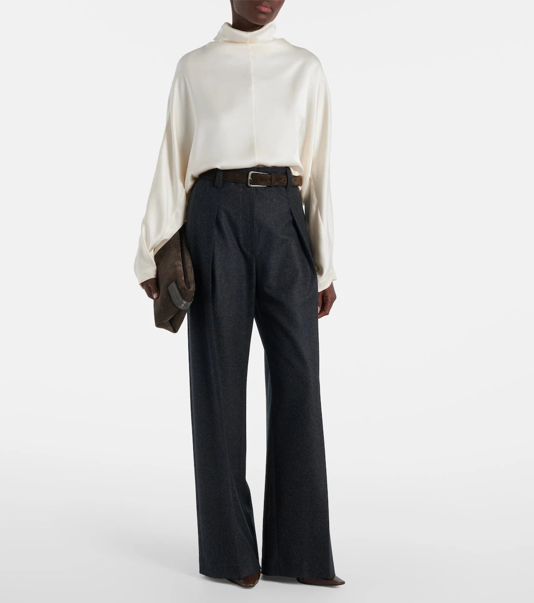 Brunello Cucinelli - Virgin wool straight pants