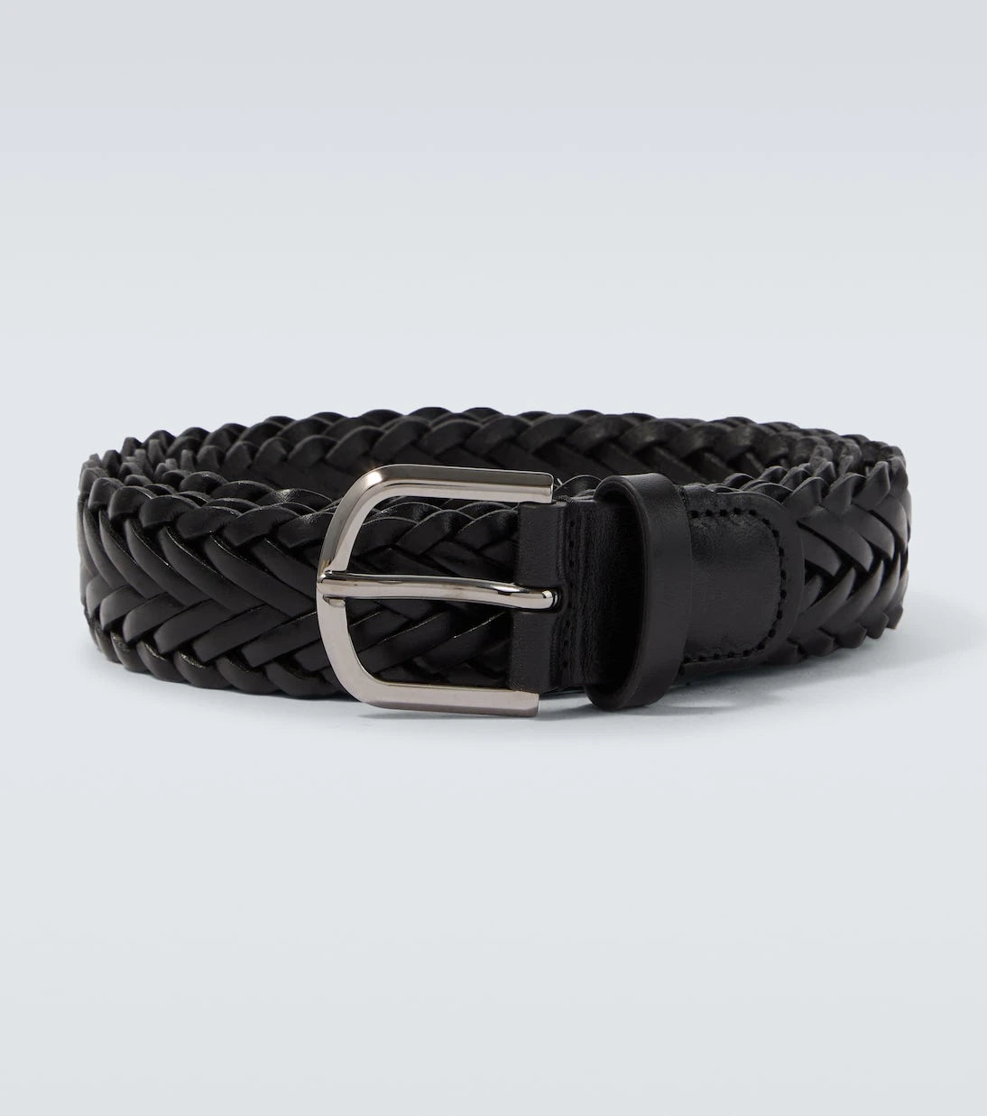 Giorgio Armani - Braided leather belt