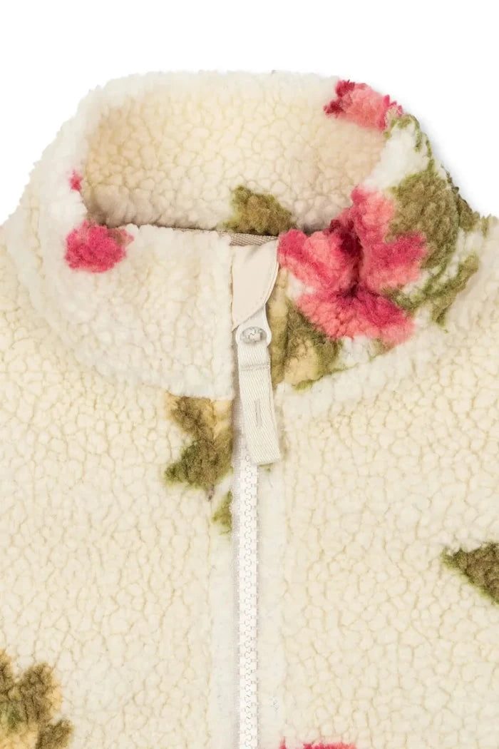 Детско яке Konges Sløjd JODY TEDDY JACKET GRS