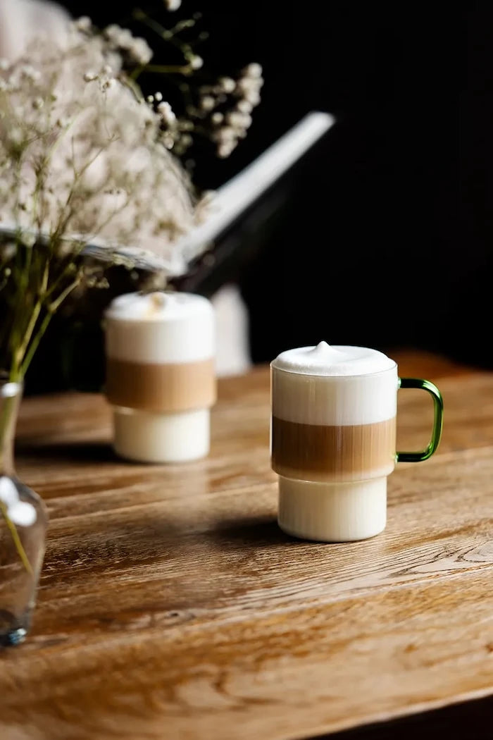 Vialli Design borosilikat cam bardak seti 350 ml
