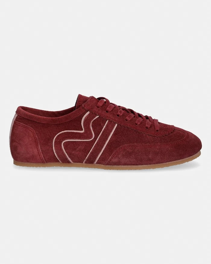Billi Bi A8575 588 Bordo Süet Sneakers