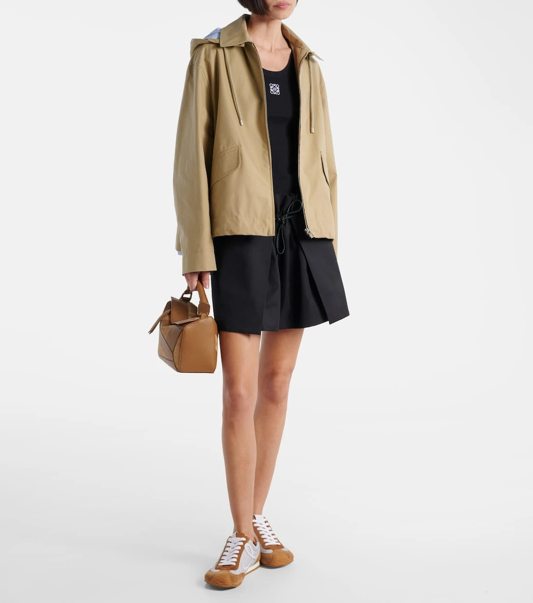 Loewe - جاكيت قطن غبردين Anagram