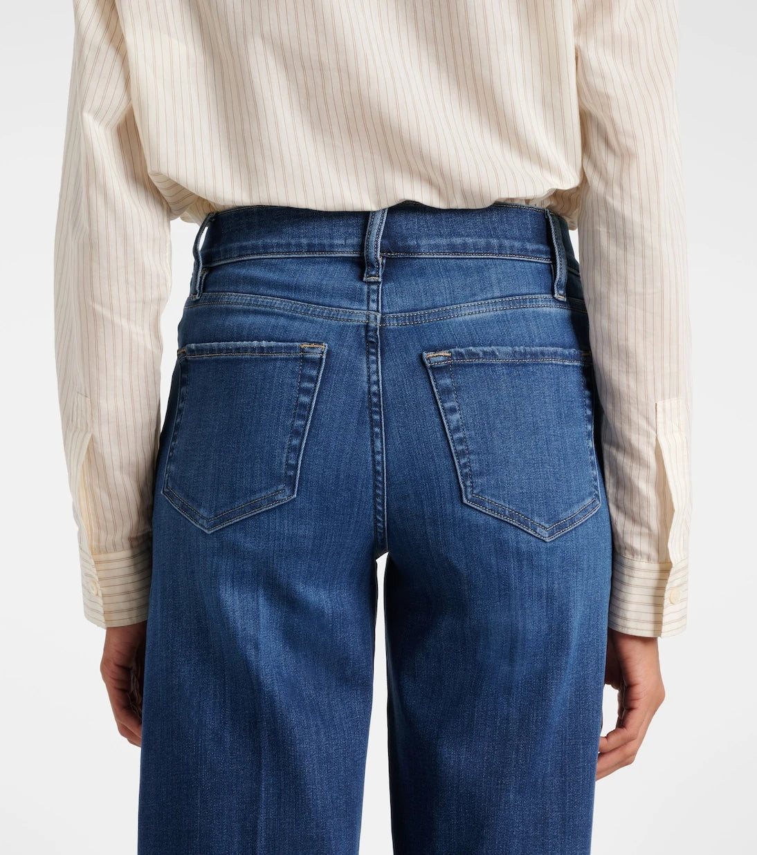 Frame - Le Slim Palazzo wide-leg jeans