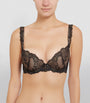 Aubade Black Lace Moulded Plunge Bra