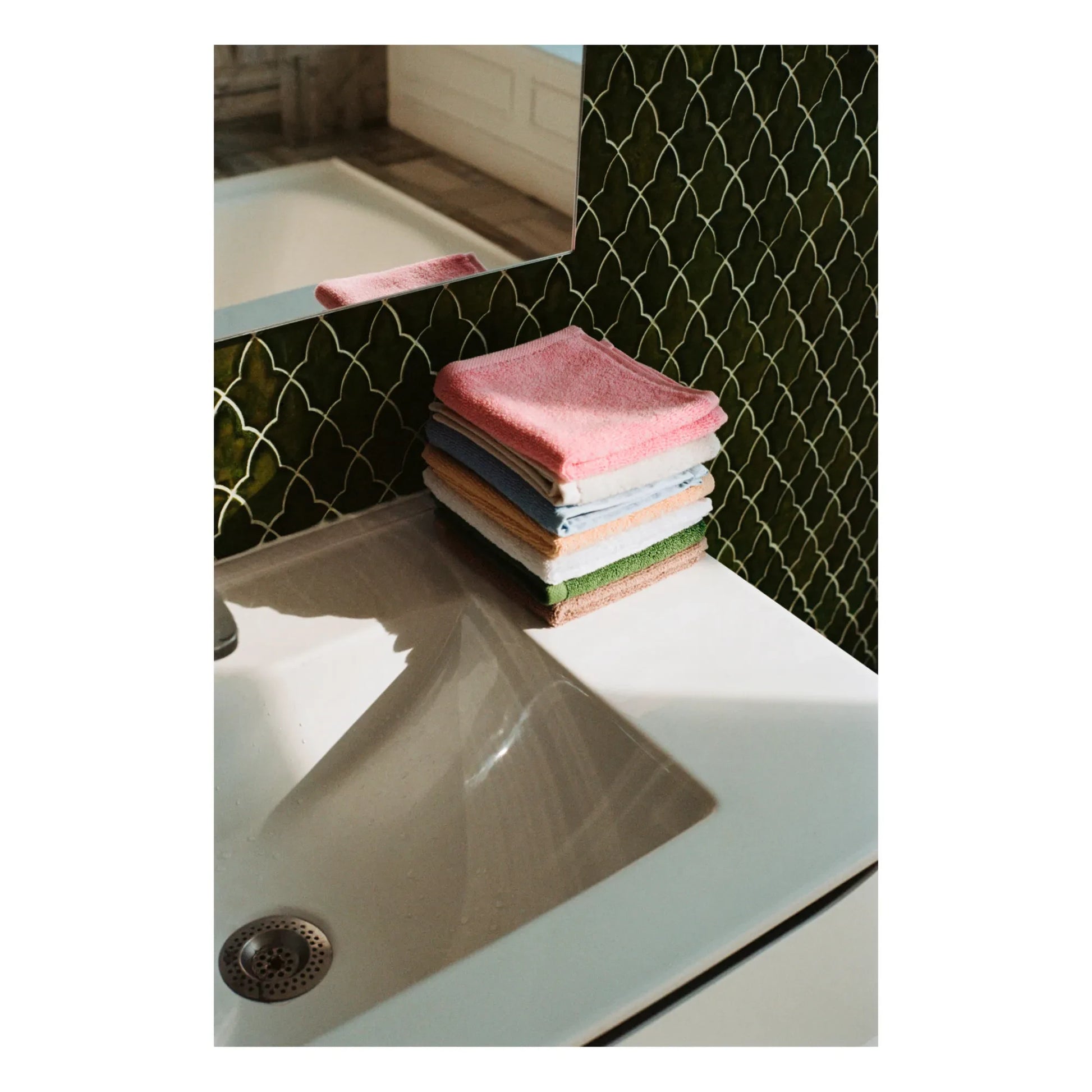 Hay - Mono Bath Mitt | Capuccino