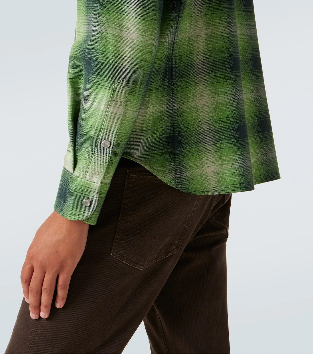 Tom Ford - Checked cotton shirt