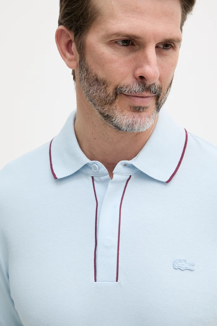 Lacoste erkek pamuk elastan yakalı tişört