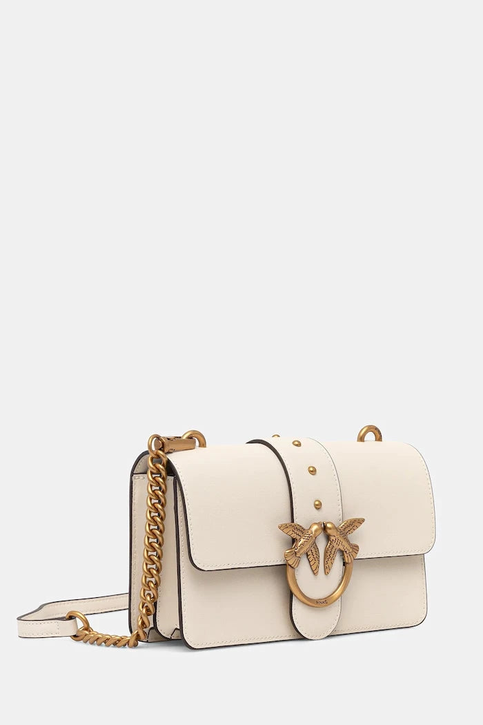 Pinko чанта crossbody дамска от кожа