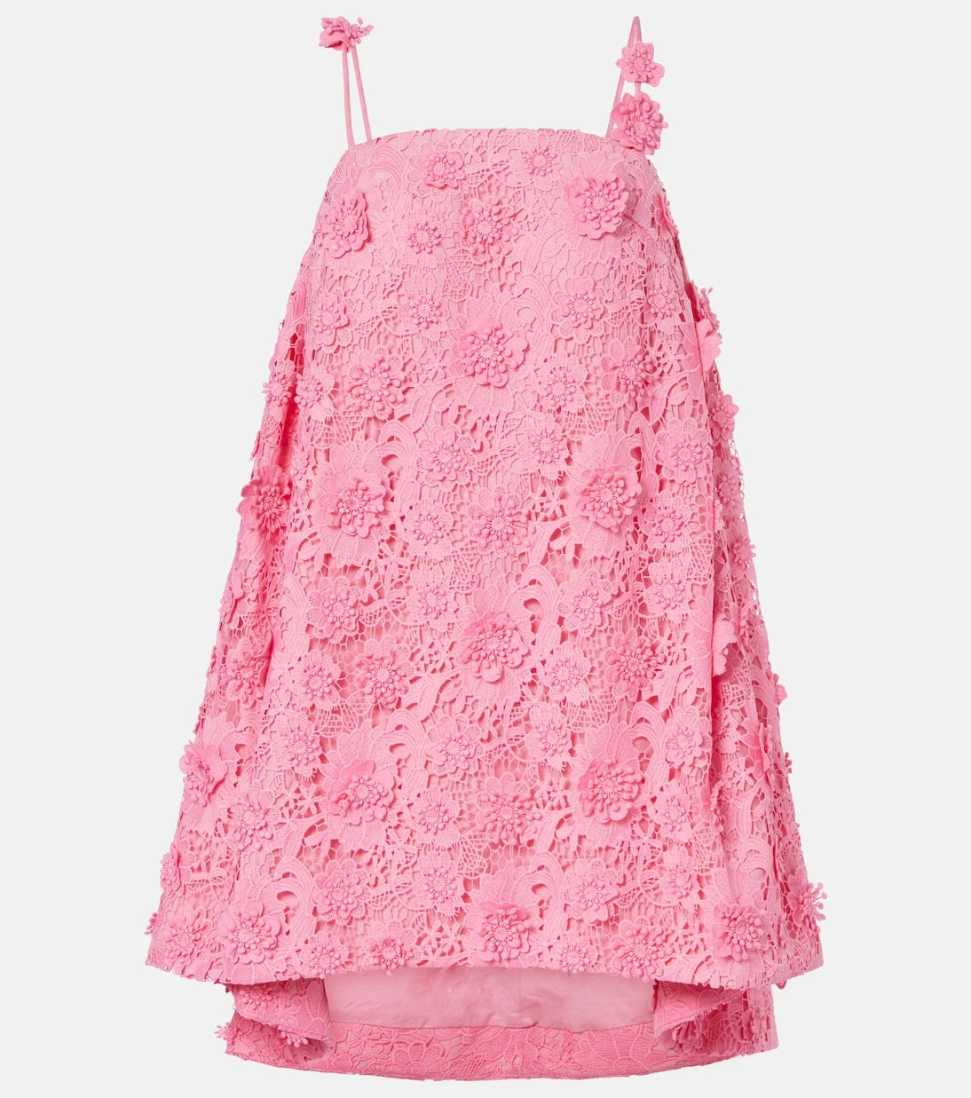 Leo Lin - Fifi floral lace minidress