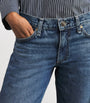 Rag & Bone Blue Saige Straight Jeans