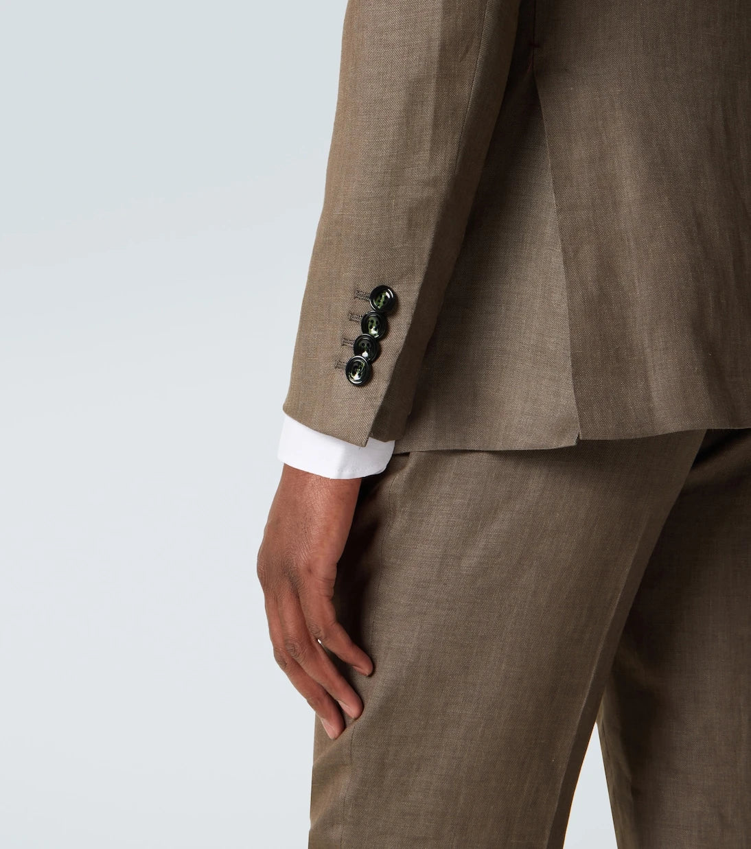 Kiton - Linen, wool, and silk suit