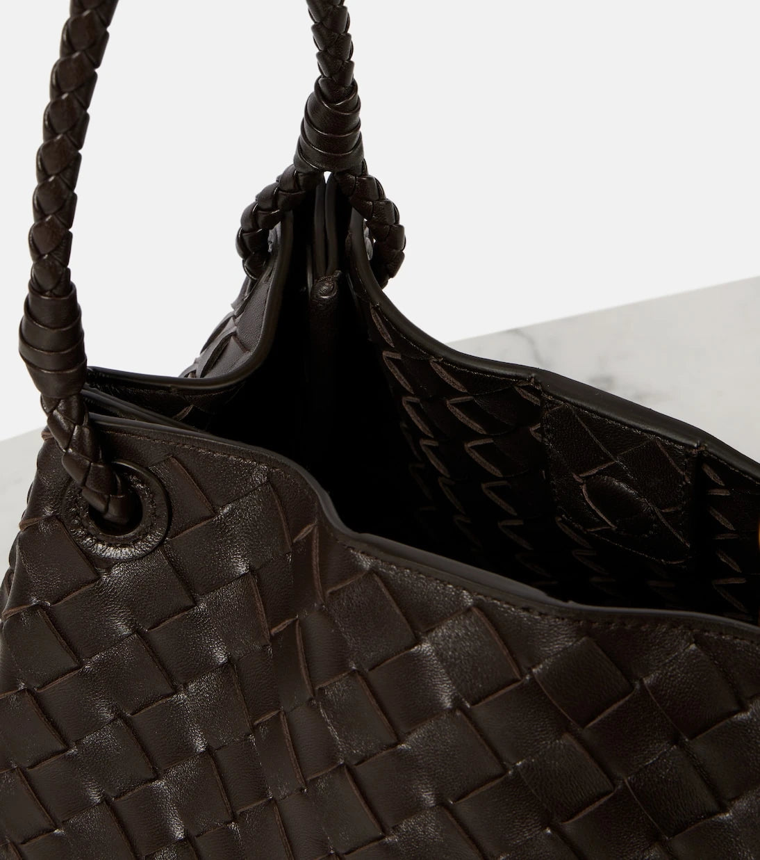 Bottega Veneta - Parachute Medium Intrecciato leather tote bag