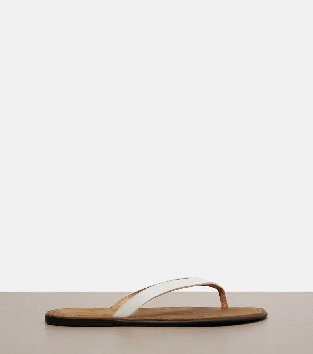 The Row - Beach leather thong sandals