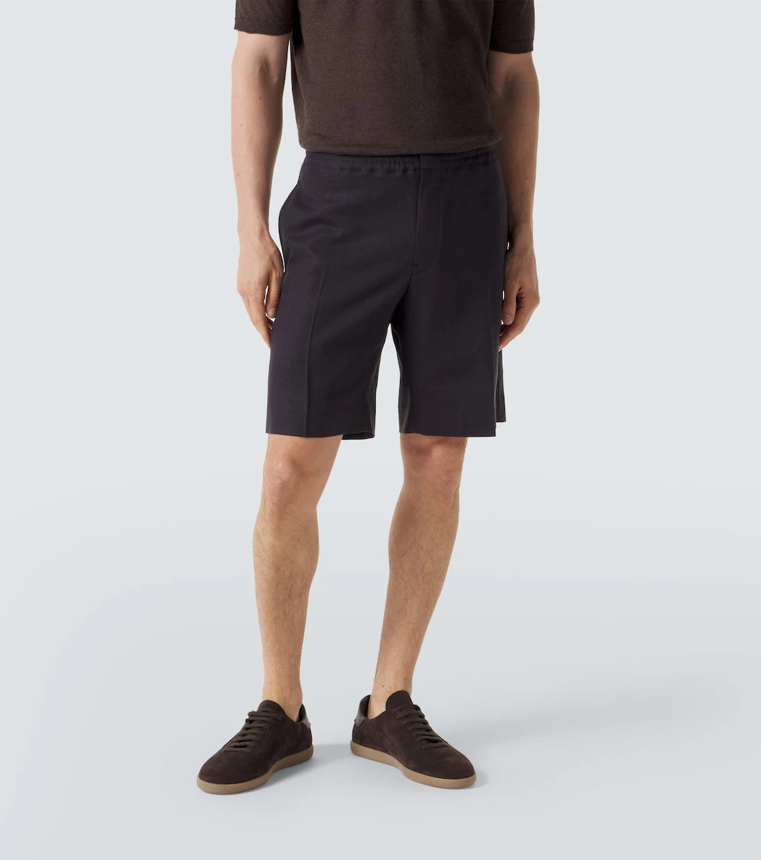Zegna - Linen Bermuda shorts