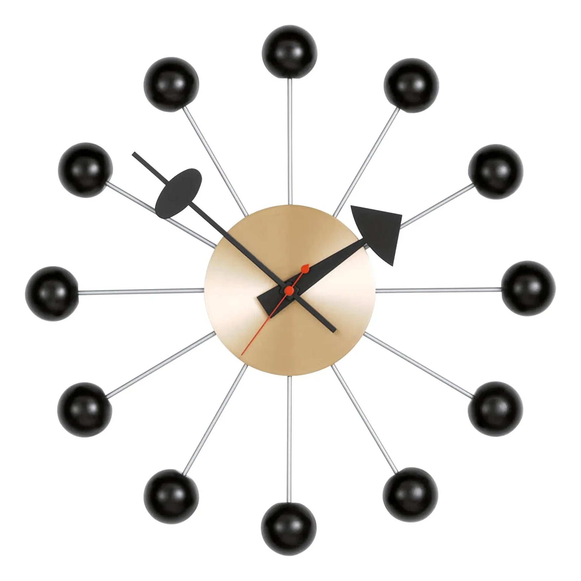 Vitra - Wall Clocks - Ball Clock George Nelson, 1948-1960 | Black