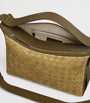 Suede Intrecciato Tribeca Cross-Body Bag