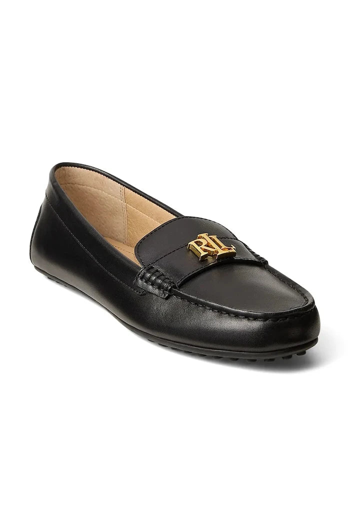 Кожени мокасини Lauren Ralph Lauren Barnsbury