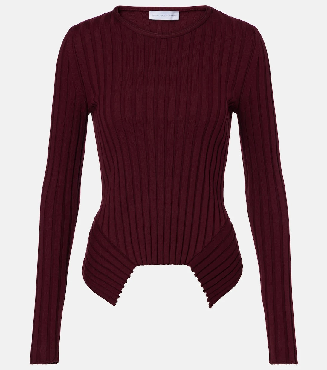 Stella McCartney - Ribbed-knit cotton top