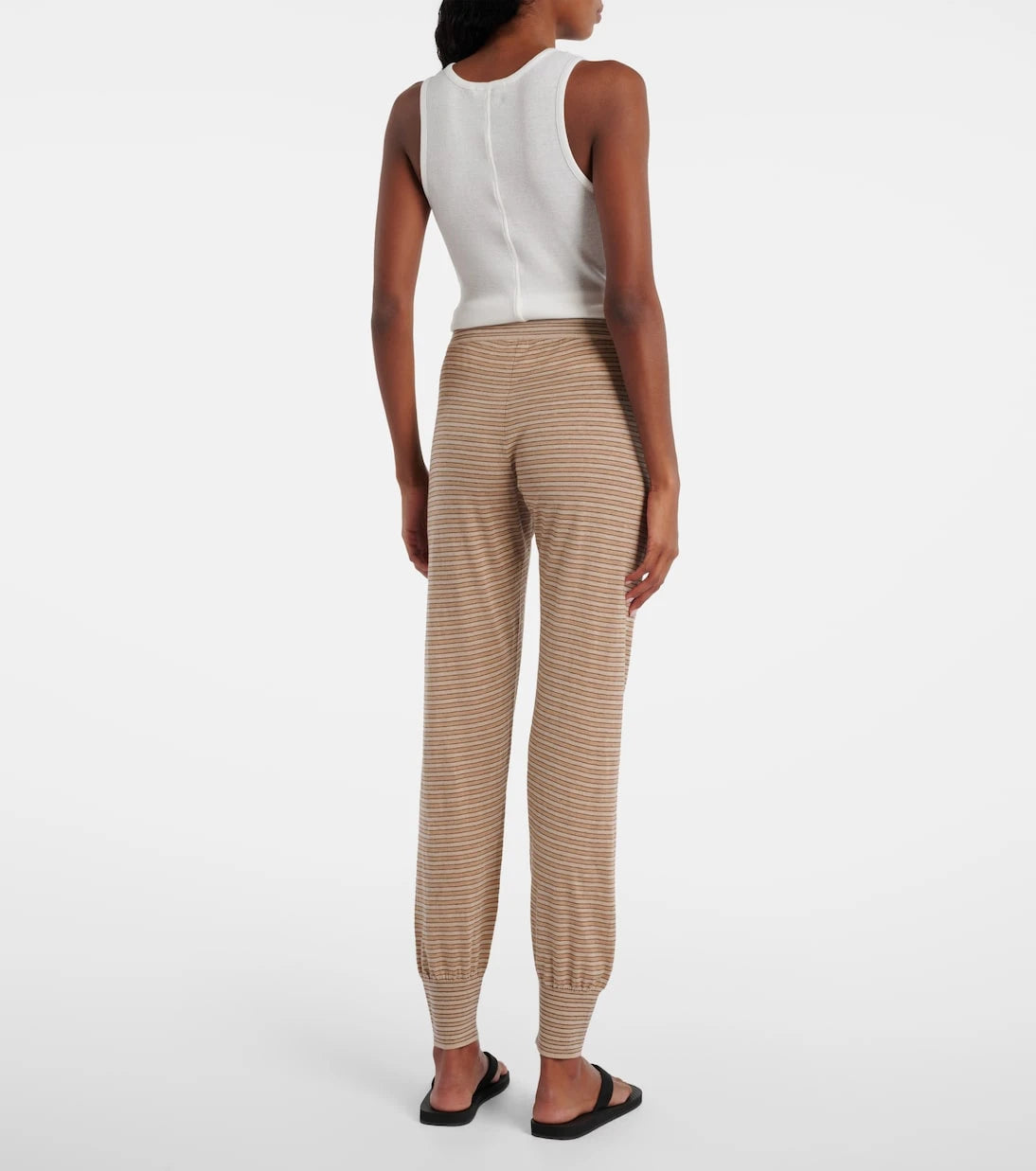 The Row - Jearl cotton and cashmere sweatpants