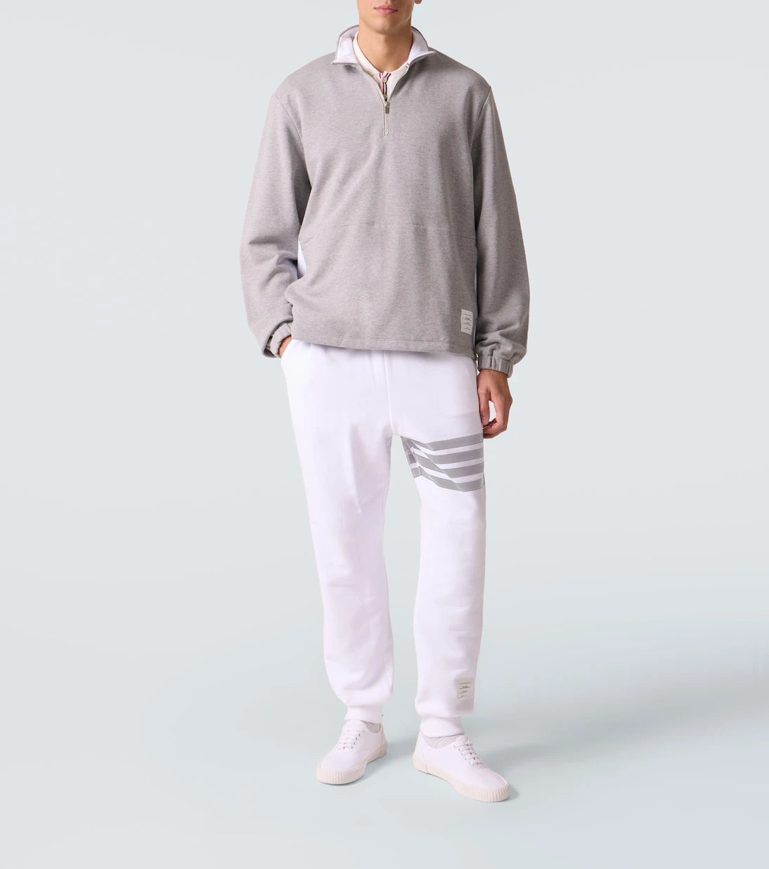 Thom Browne - Heritage canvas sneakers