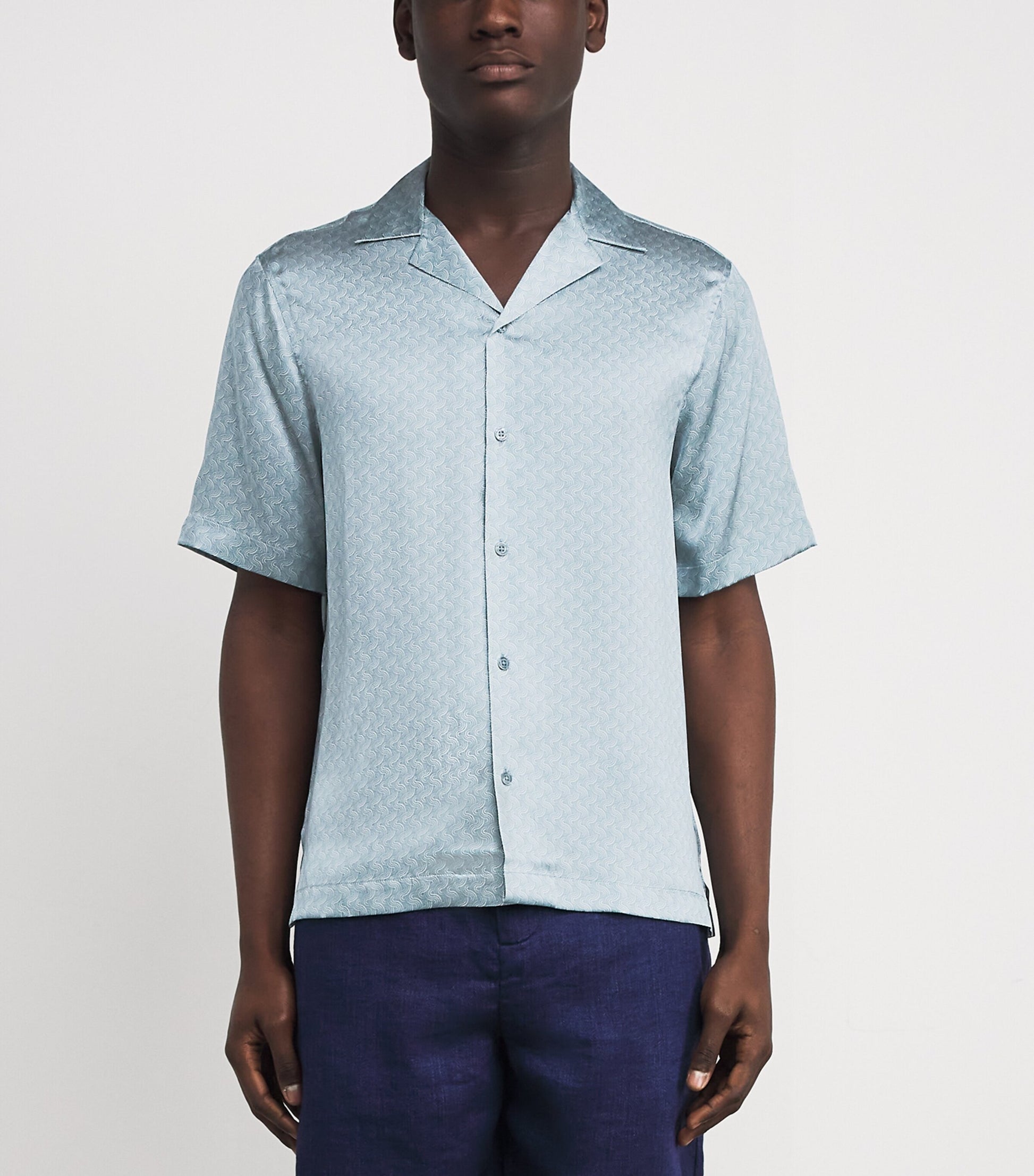 Frescobol Carioca Silk Printed Roberto Shirt