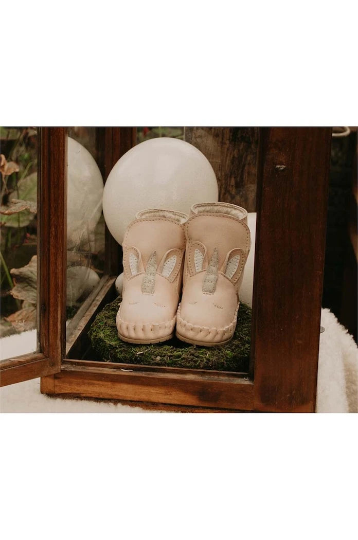 Бебешки кожени обувки Donsje Kapi Special Booties Unicorn
