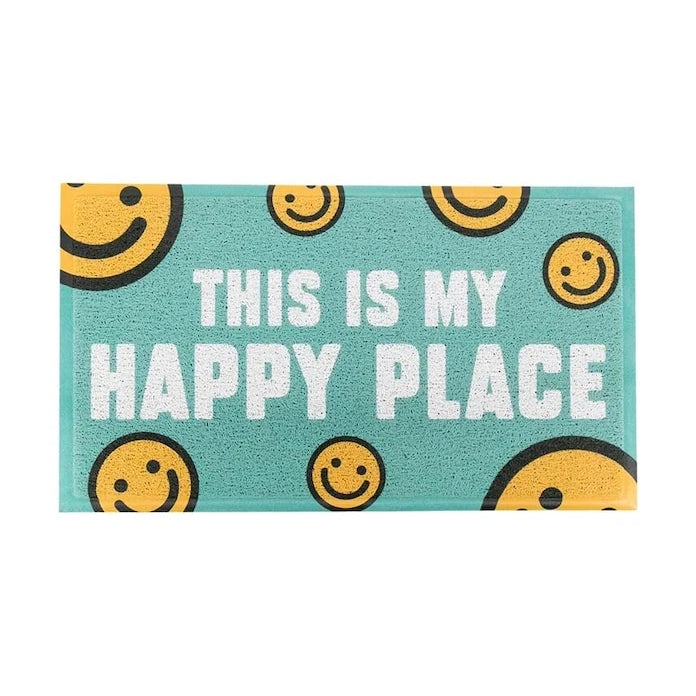 Изтривалка Artsy Doormats Happy Place Doormat