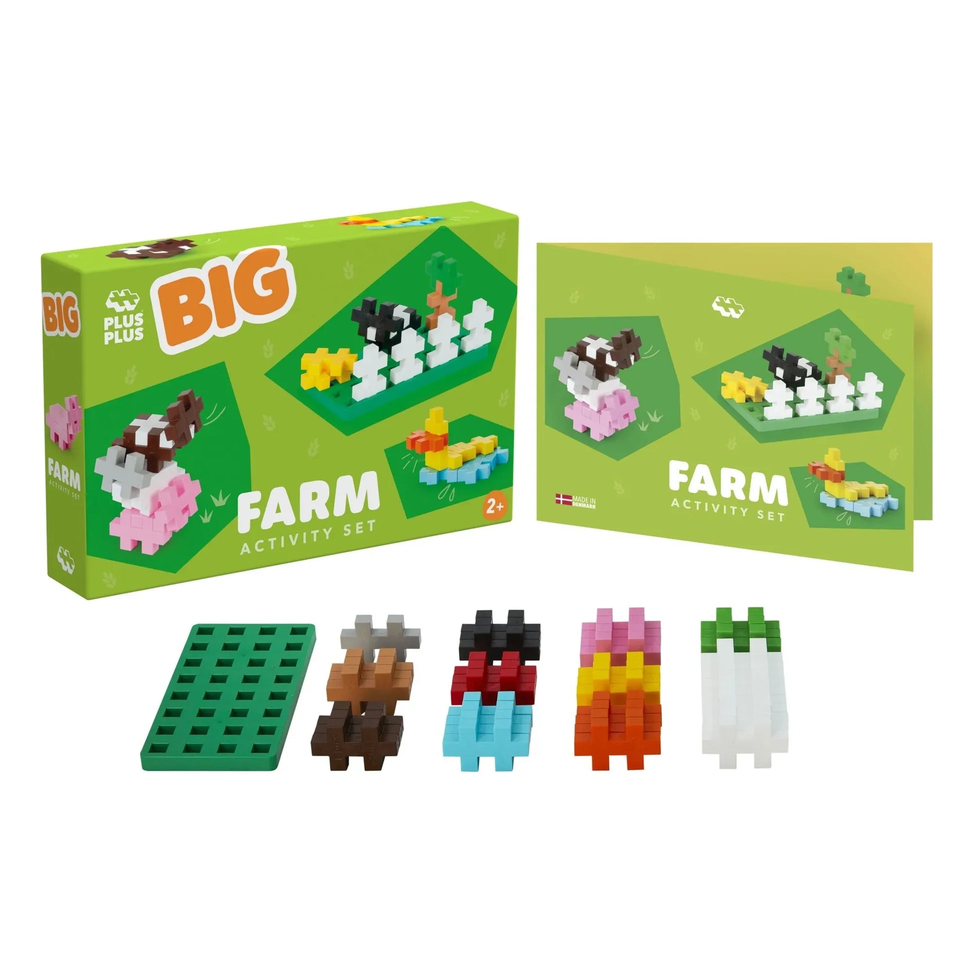 Plus-Plus - Farm activity set - 40 pieces