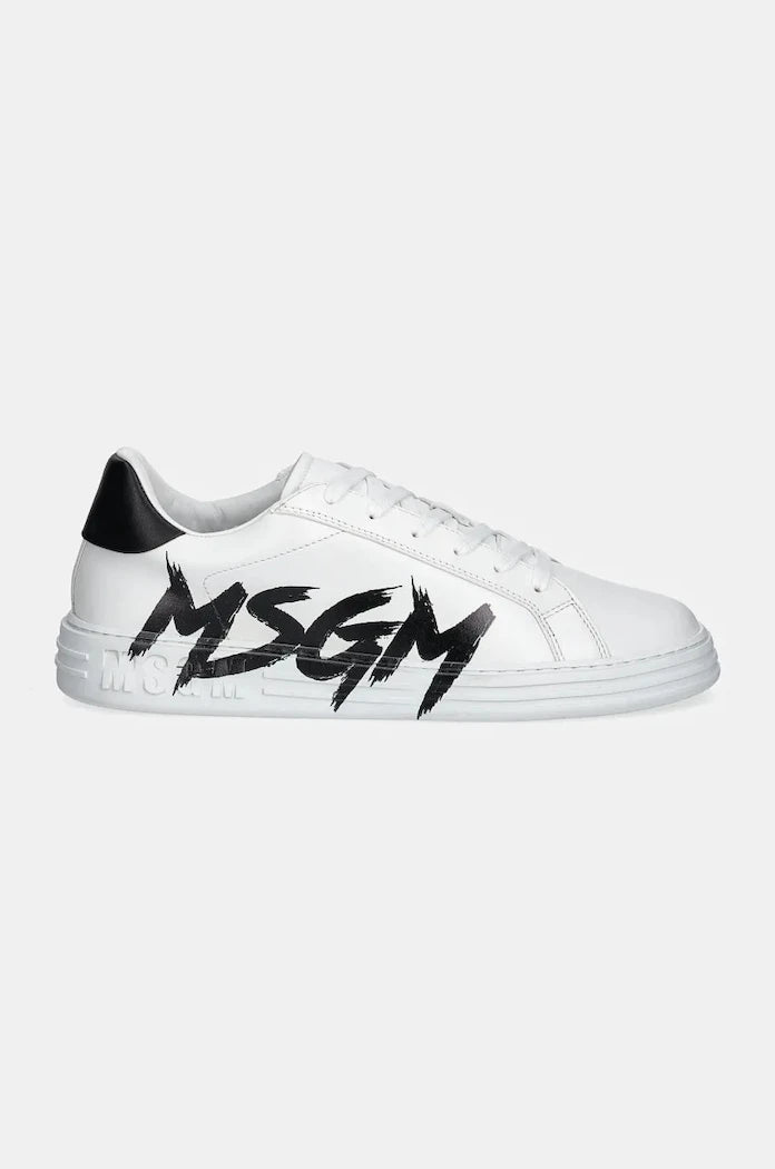 MSGM Deri Spor Ayakkabı