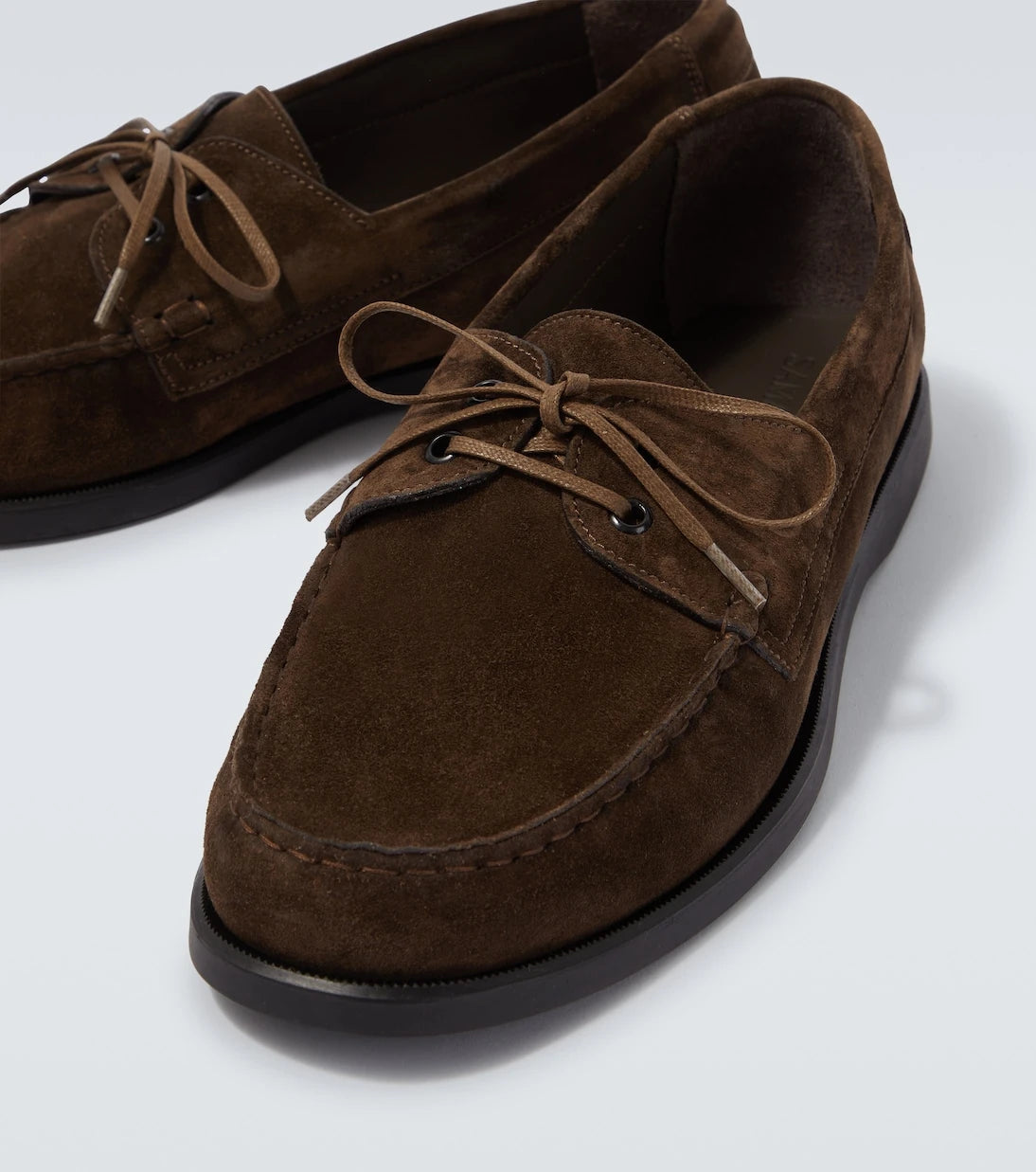 Saman Amel - City Moc suede boat shoes