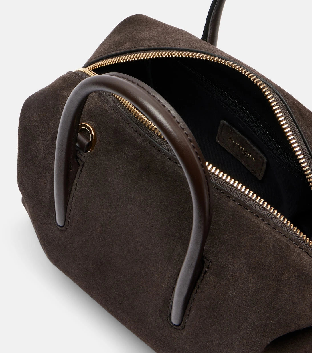 DeMellier - Stockholm Small suede top-handle bag