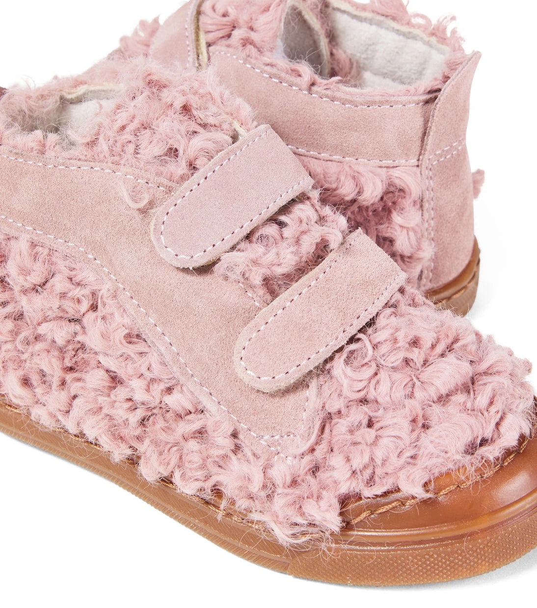 PèPè - Suede-trimmed sneakers