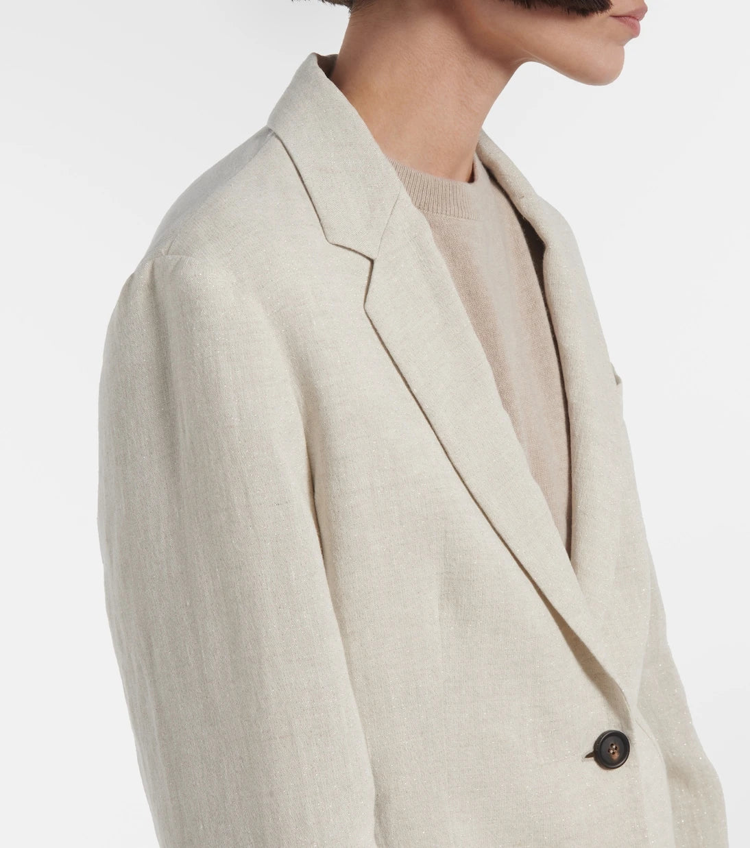 Brunello Cucinelli - Linen-blend blazer