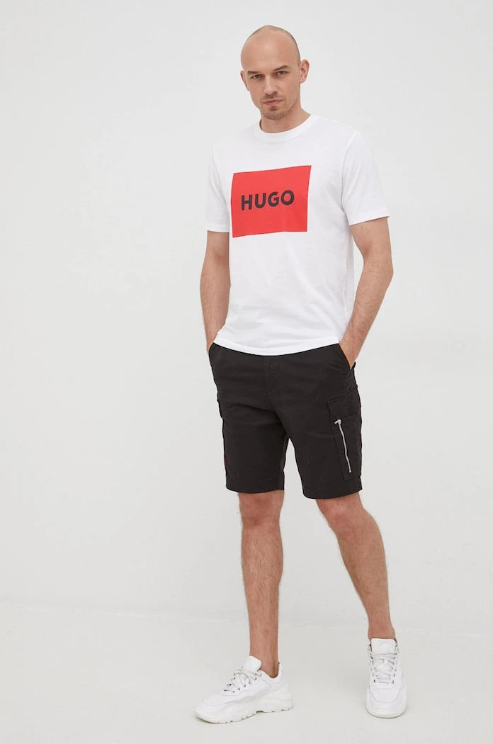Памучна тениска HUGO Dulive222