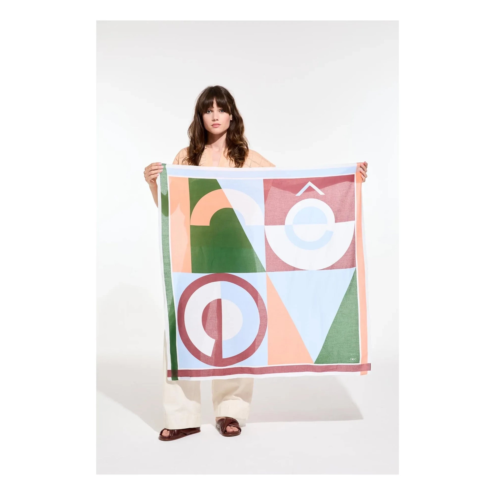 Mapoésie - Rêve Coton scarf | Coral