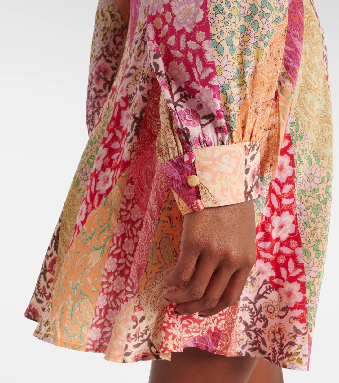 Rixo - Hebe printed silk minidress