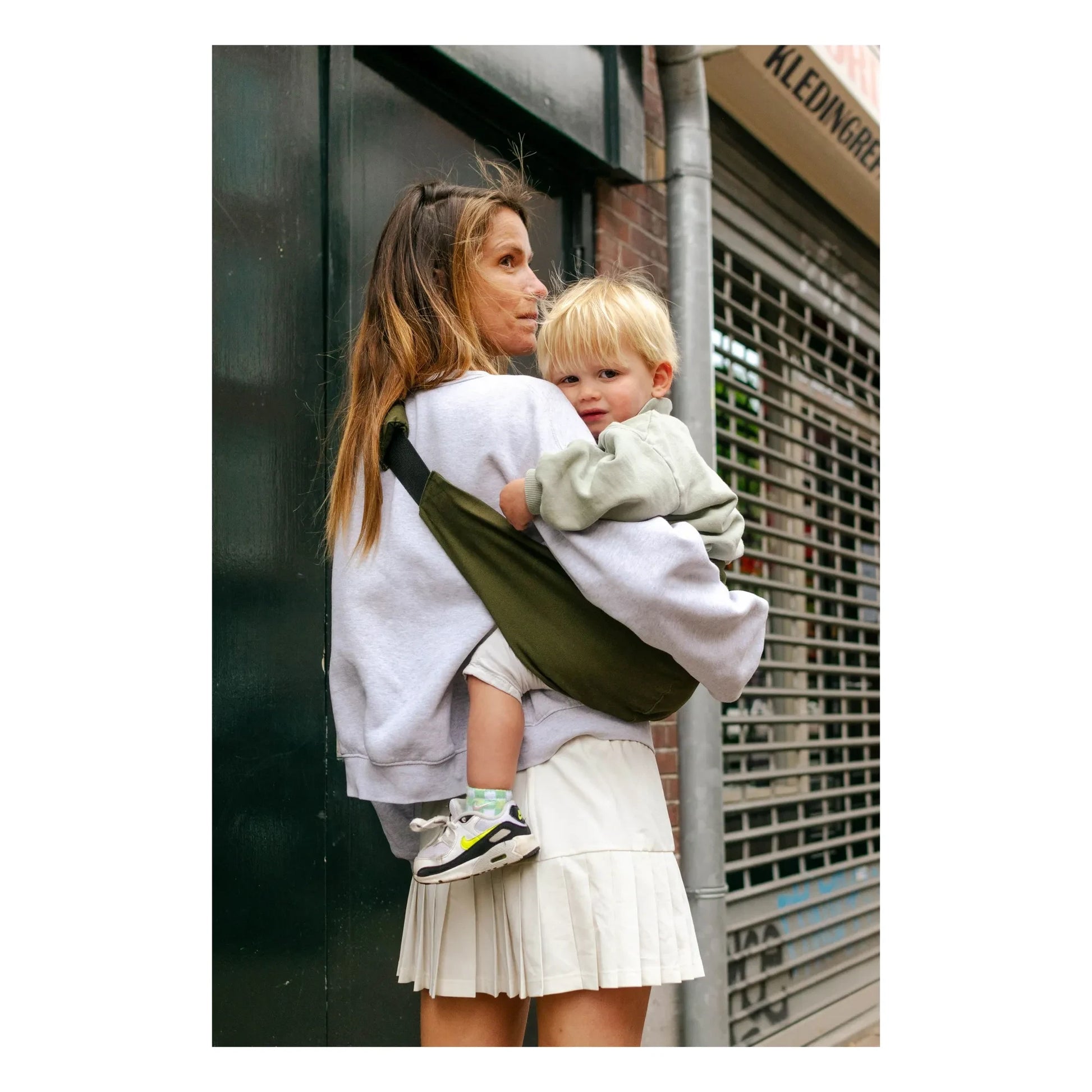Wildride - Baby carrier | Dark green