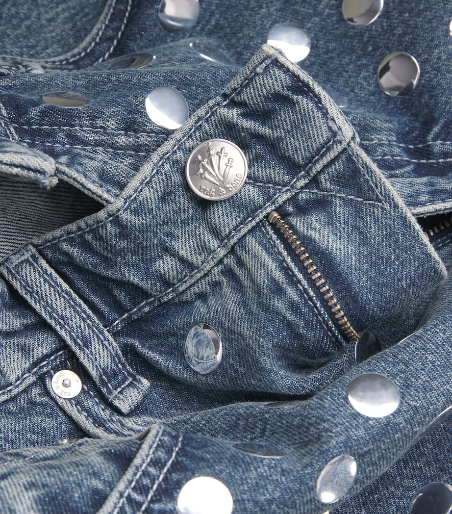 Studded Shea Straight Jeans