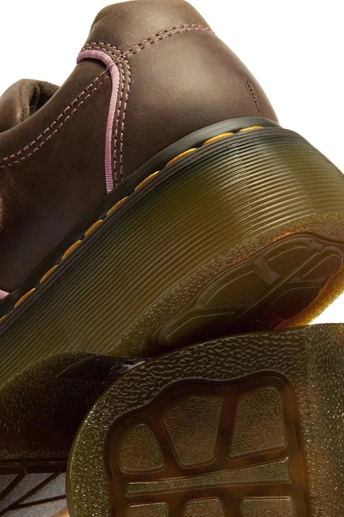 Dr. Martens половинки обувки дамски от кожа Buzz Strap