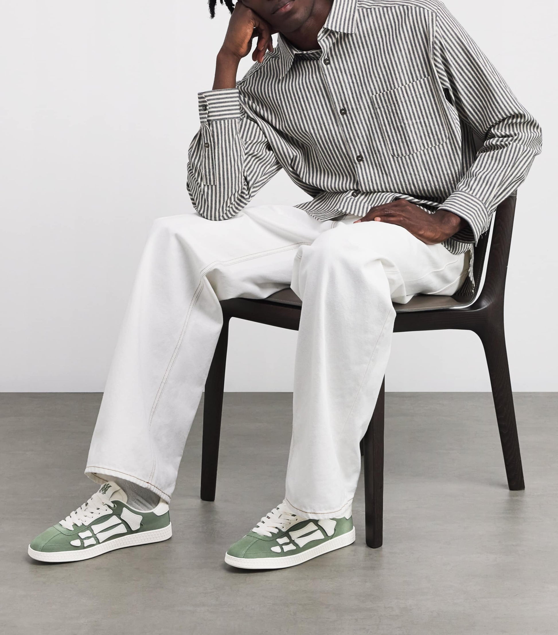 Leather Pacific Bones Sneakers