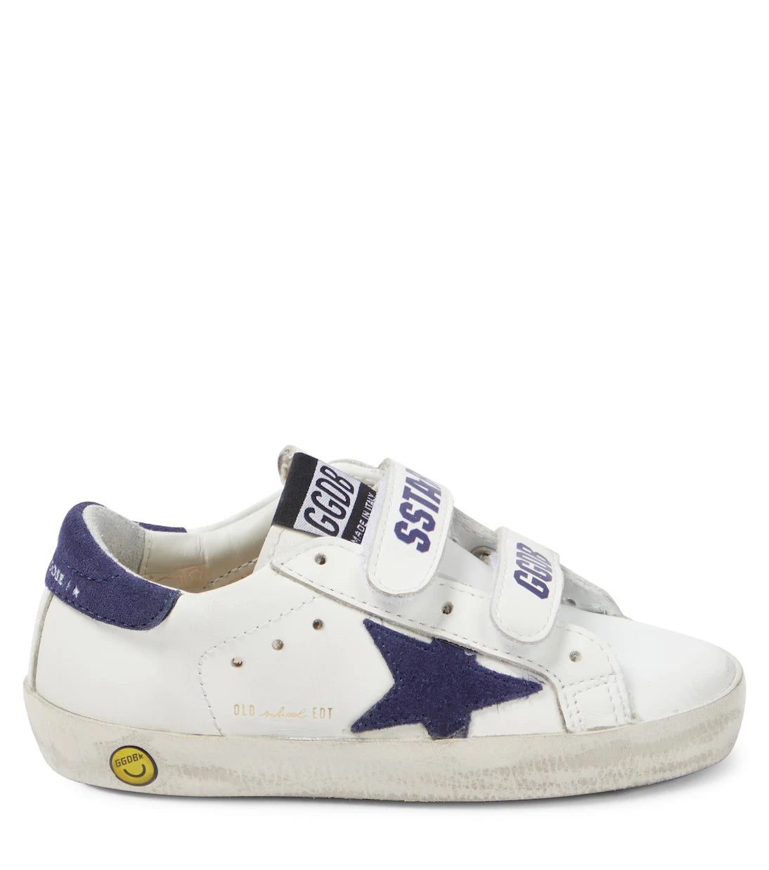 Golden Goose Kids - Old School deri spor ayakkabı