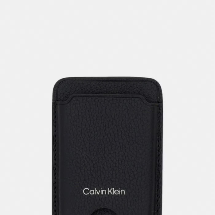 Calvin Klein калъф за карти мъжки от кожа
